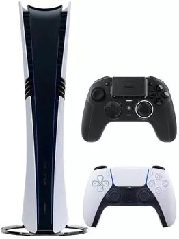 Sony PlayStation 5 Pro (PS5 Pro, EU) + 2-й геймпад (Nacon Revolution 5 Pro Black)