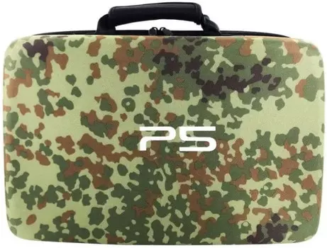 Сумка-переноска для PS5 и DualSense Camo Green
