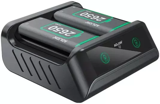 Зарядная станция AOLION для 2-x геймпадов XBOX One + 2 аккумулятора 2650 мА·ч AL-XB2010