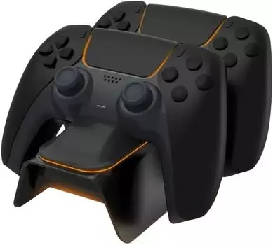 Зарядная станция DOBE для 2-х геймпадов Sony Dualsense (черная) (TP5-0521E)