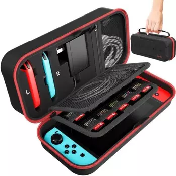 Защитный чехол Carry Case, IV-SW188 Oivo Red, Nintendo Switch/Switch OLED