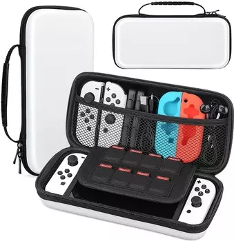 Защитный чехол Carrying Case White Nintendo Switch/Switch OLED