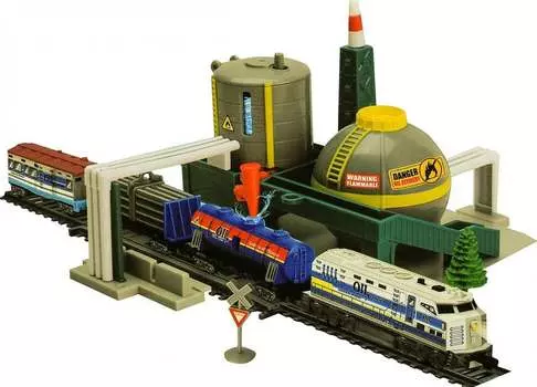 Железная дорога со станцией загрузки воды BSQ 670 см (BSQ-2087)