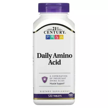 21st Century, Аминокислоты для ежедневного приема, 120 таблеток
