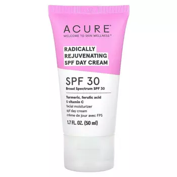 Acure, Radically Rejuvenating, дневной крем, SPF 30, 50 мл (1,7 жидк. унции)