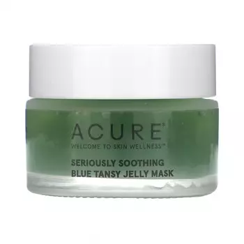Acure, Seriously Soothing, маска-желе для лица с голубой пижмой, 30 мл (1 жидк. унция)