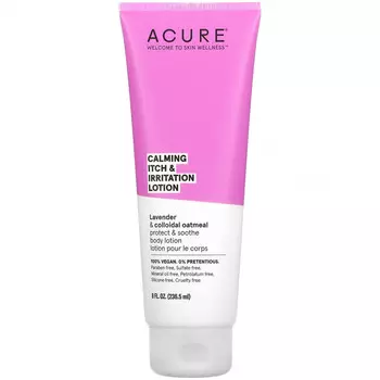 Acure, Успокаивающий лосьон от зуда и раздражения, 8 жидких унций (236,5 мл)