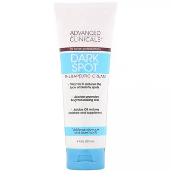 Advanced Clinicals, Терапевтический крем от черных точек, 8 унций (237 мл)