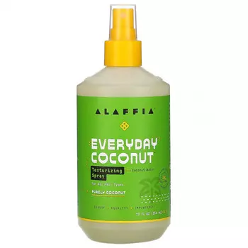 Alaffia, Everyday Coconut, спрей для густоты волос, 354 мл (12 жидк. унций)