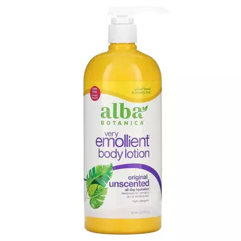 Alba Botanica, Very Emollient, смягчающий лосьон для тела, без запаха, оригинальный, 907 г (32 унции)