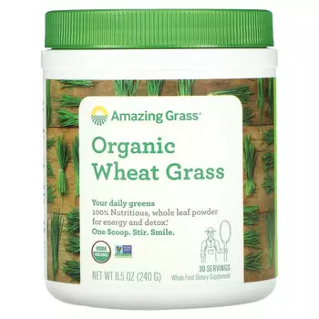 Amazing Grass, Органические ростки пшеницы, 240 г