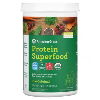 Amazing Grass, Protein Superfood, The Original, 348 г (12,2 унции)
