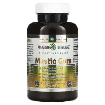 Amazing Nutrition, Мастиковая смола, 500 мг, 60 капсул