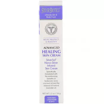 American Biotech Labs, Усовершенствованный восстанавливающий крем для лица, натуральный аромат лаванды, 34 г (1,2 унции)