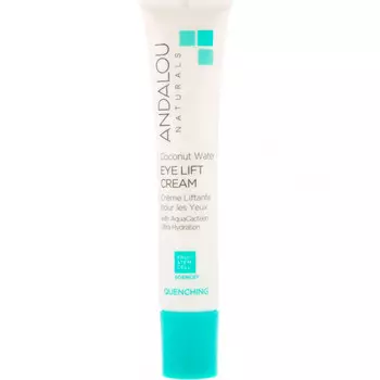 Andalou Naturals, подтягивающий крем для глаз с кокосовой водой, Quenching, 18 г (0,60 жидк. унций)