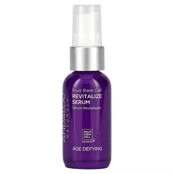 Andalou Naturals, Восстанавливающая сыворотка с ресвератролом и Q10, антивозрастная, 1,1 мл (32 мл)