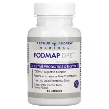 Arthur Andrew Medical, FODMAP DPE`` 60 капсул