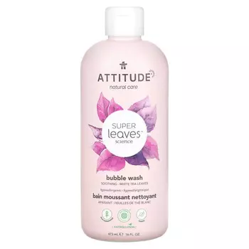 ATTITUDE, Super Leaves Science, средство для мытья пузырей, листья белого чая, 473 мл (16 жидк. Унций)