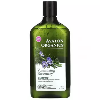 Avalon Organics, Шампунь для объема, розмарин, 325 мл (11 жидких унций)