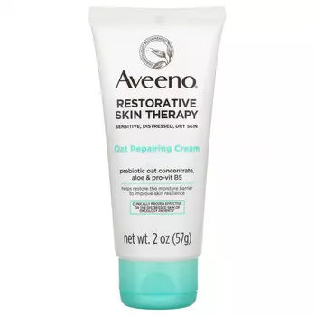 Aveeno, Restorative Skin Therapy, восстанавливающий крем с овсом, 57 г (2 унции)