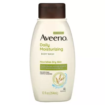 Aveeno, Увлажняющий Гель для Душа с Активными Натуральными Компонентами, 12 жидких унций (354 мл)