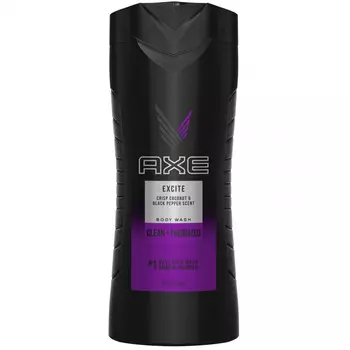 Axe, Гель для душа Excite, «Свежий кокос и черный перец», 473 мл
