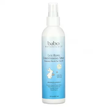 Babo Botanicals, Кондиционирующий спрей против вшей, 237 мл (8 жидких унций)