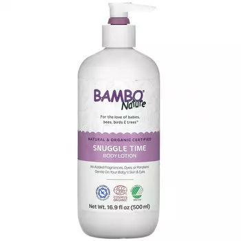 Bambo Nature, Лосьон для тела Snuggle Time, 500 мл (16,9 жидк. Унции)