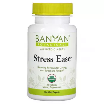 Banyan Botanicals, Stress Ease, 90 таблеток