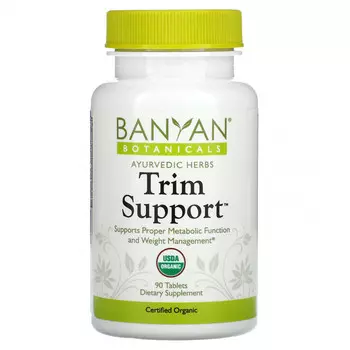 Banyan Botanicals, Trim Support, 90 таблеток