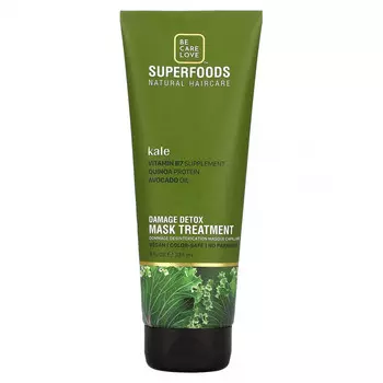 Be Care Love, Kale, очищающая маска от повреждений, детоксикация, 236 мл (8 жидк. Унций)