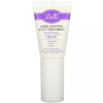 Belli Skincare, Средство для борьбы с прыщами, 14,75 мл (0,5 жидк. Унции)