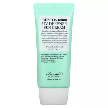 Benton, Air Fit UV Defense, солнцезащитный крем, SPF 50 / PA ++++, 50 мл (1,69 жидк. Унции)
