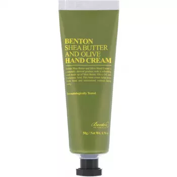 Benton, Shea Butter and Olive, Hand Cream, 1.76 oz (50 g)