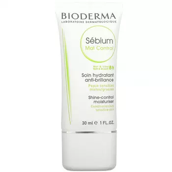 Bioderma, Sebium, увлажняющее средство для контроля блеска, 30 мл (1 жидк. Унция)