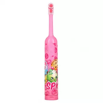 Brush Buddies, Shopkins, электрическая зубная щетка, мягкая, 1 шт