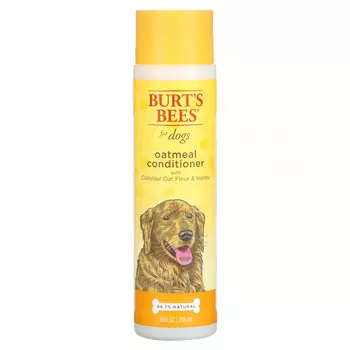 Burt's Bees, Oatmeal Conditioner for Dogs, Colloidal Oat Flour & Honey, 10 fl oz (296 ml)