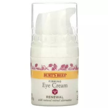 Burt's Bees, Укрепляющий крем для кожи вокруг глаз, восстанавливающий, 14,1 г (0,5 унции)
