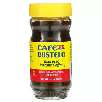 Caf? Bustelo, Espresso, растворимый кофе, 100 г (3,5 унции)