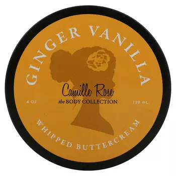 Camille Rose, The Body Collection, сливочное масло со взбитыми сливками и имбирем, 120 мл (4 унции)
