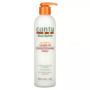 Cantu, Масло ши, разглаживающий несмываемый кондиционер, 284 г (10 унций)