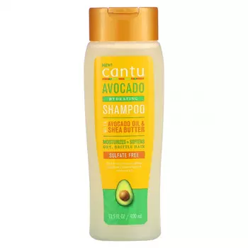 Cantu, Увлажняющий шампунь с авокадо, для сухих и ломких волос, 400 мл (13,5 жидк.)
