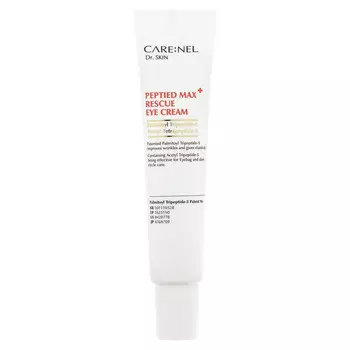 Care:Nel, Крем для кожи вокруг глаз с пептидами Max Rescue, 25 мл (0,84 жидк. Унции)