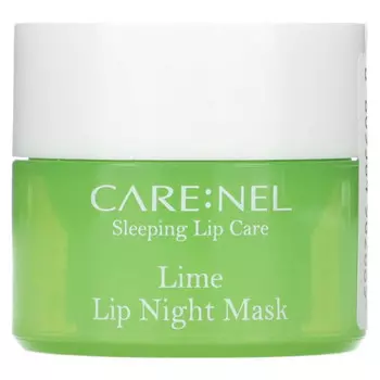 Care:Nel, Ночная маска для губ, лайм`` 5 г