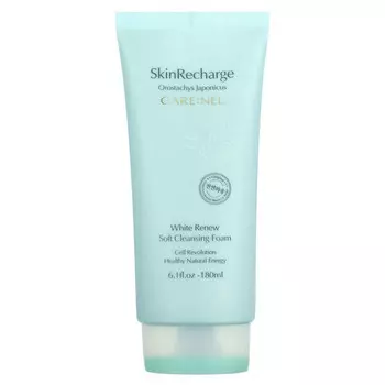Care:Nel, White Renew, мягкая очищающая пенка, 180 мл (6,1 жидк. Унции)