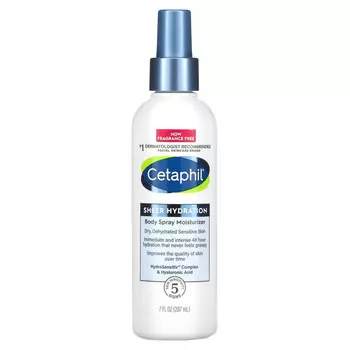 Cetaphil, Увлажняющий спрей для тела Sheer Hydration, 207 мл (7 жидк. Унций)