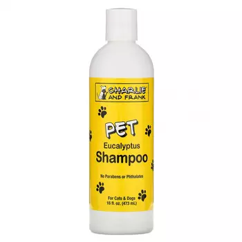Charlie & Frank, шампунь для животных, эвкалипт, 473 мл (16 жидк. унций)
