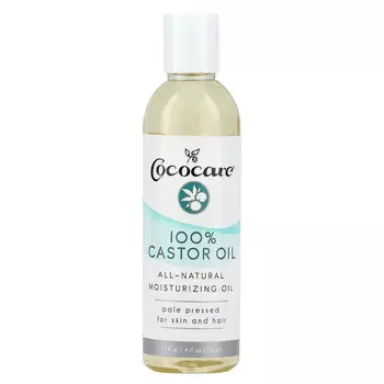 Cococare, 100% касторовое масло, 118 мл (4 жидк. Унции)