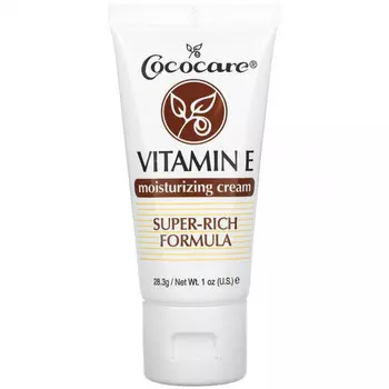 Cococare, Увлажняющий крем с витамином E, 28,3 г (1 унция)