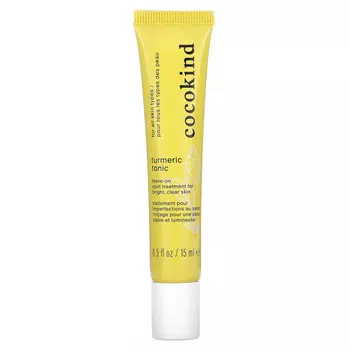 Cocokind, Тонизирующее средство с куркумой, 5 мл (0,5 жидк. Унции)